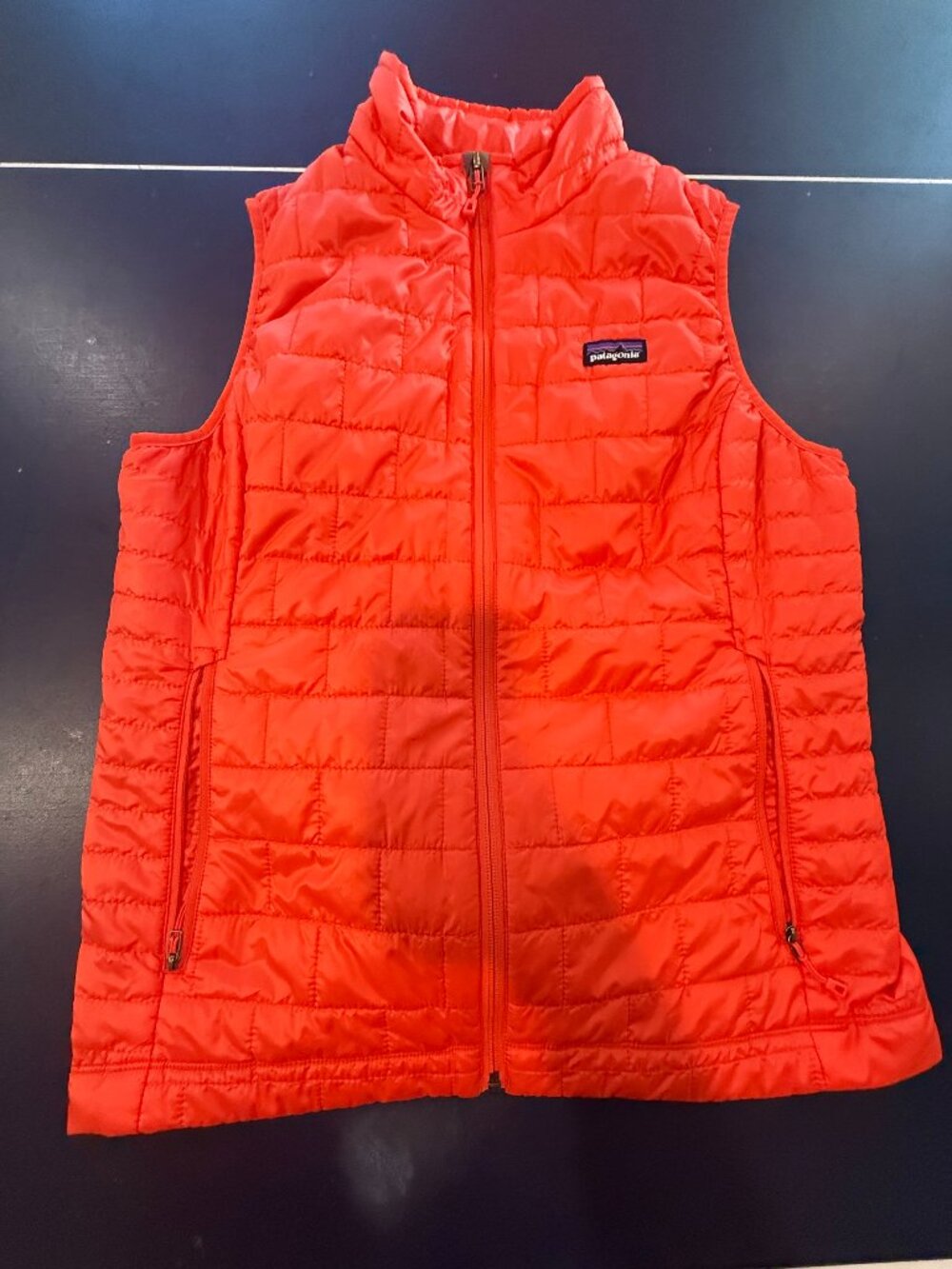 Orange Patagonia Vest